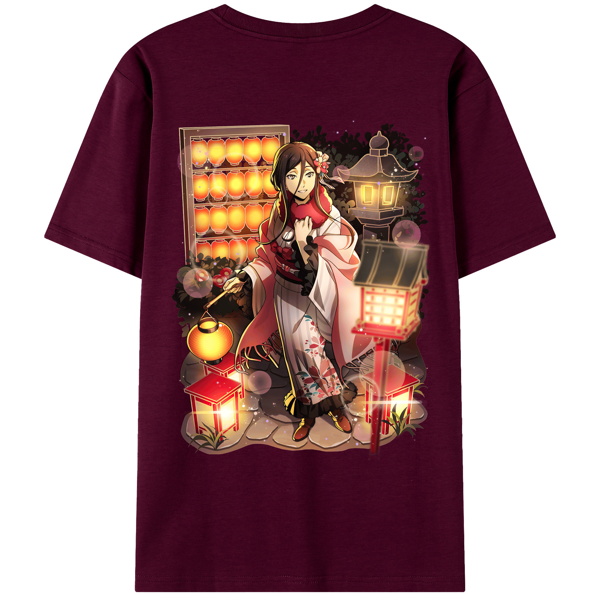 （画像用） 文豪ストレイドッグス Bungo Stray Dogs レディース半袖Tシャツ(バックプリント)